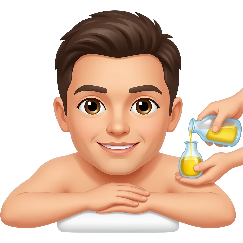 oil massage emoji