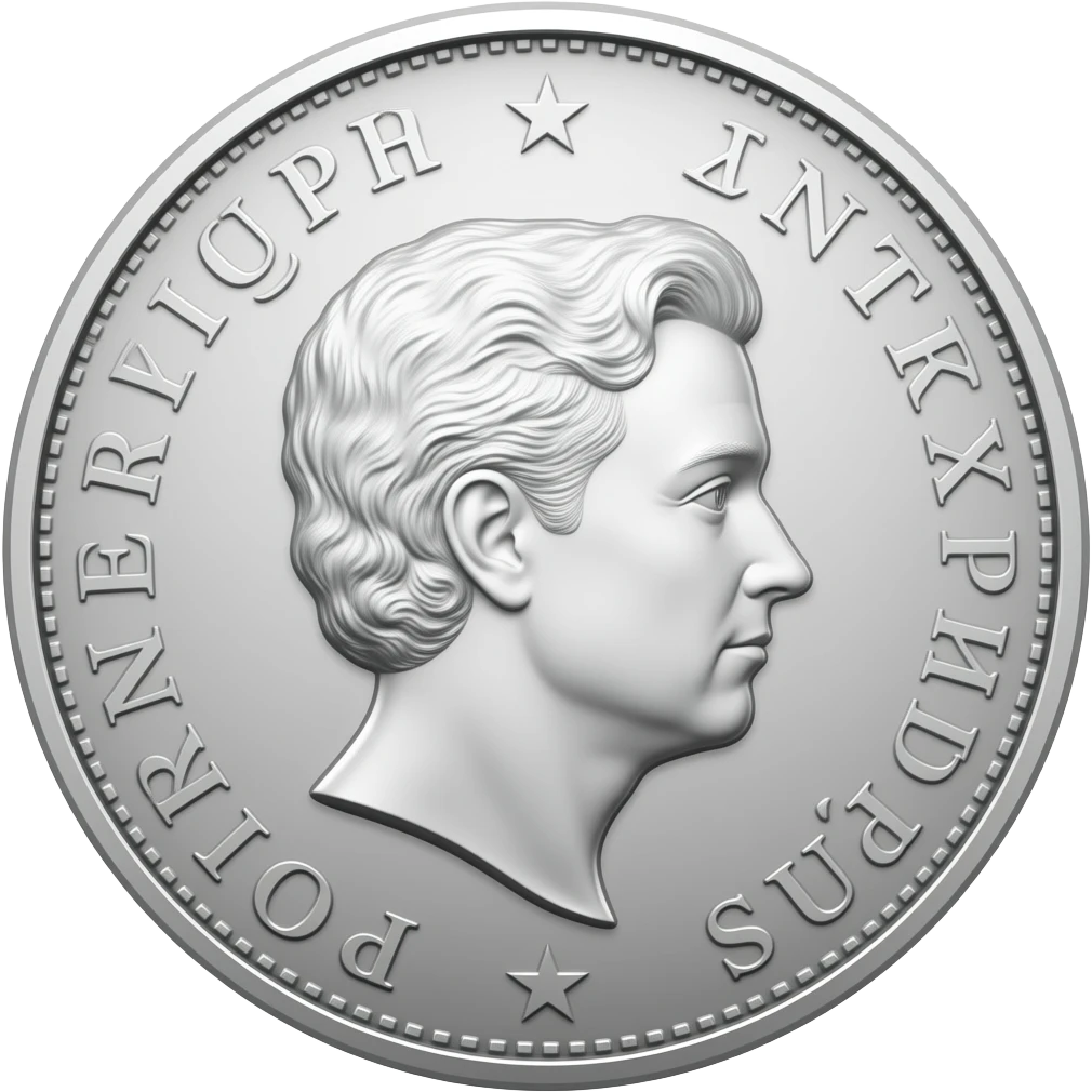 Silver sovereign  coin emoji