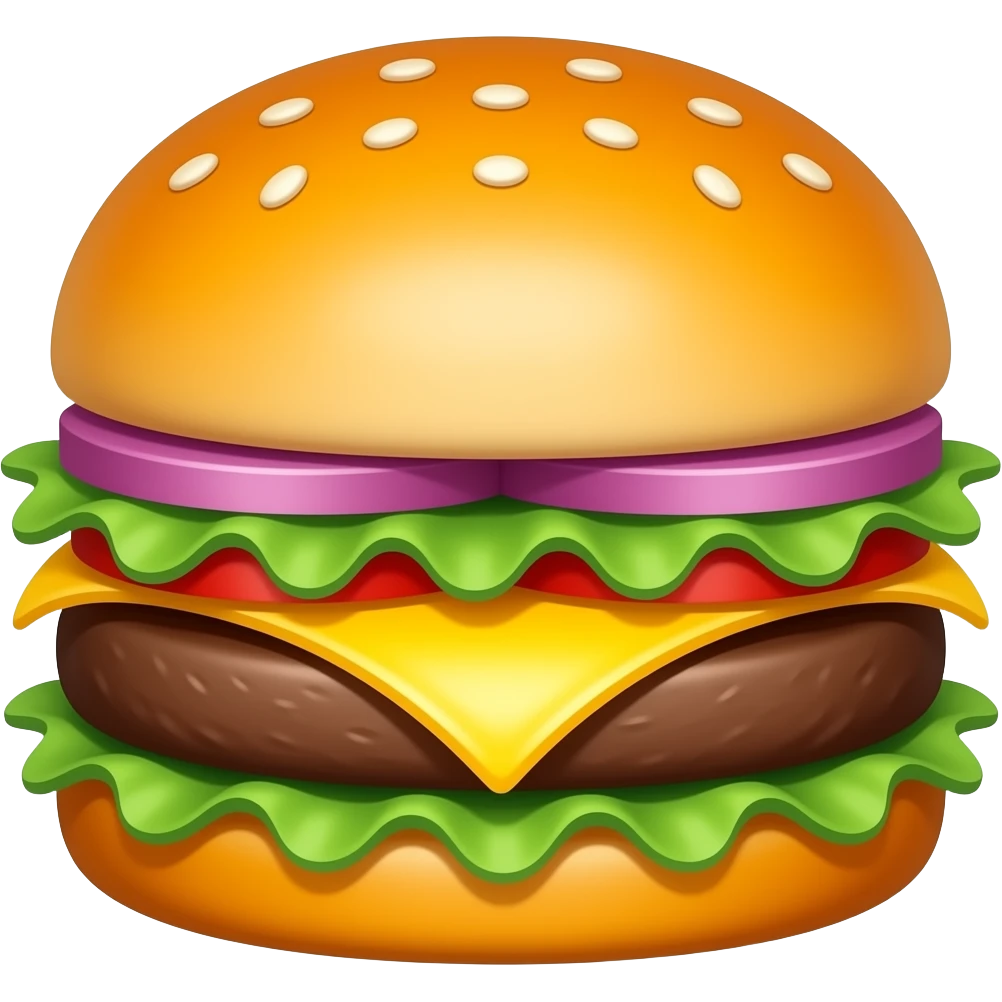 Hamburger emoji