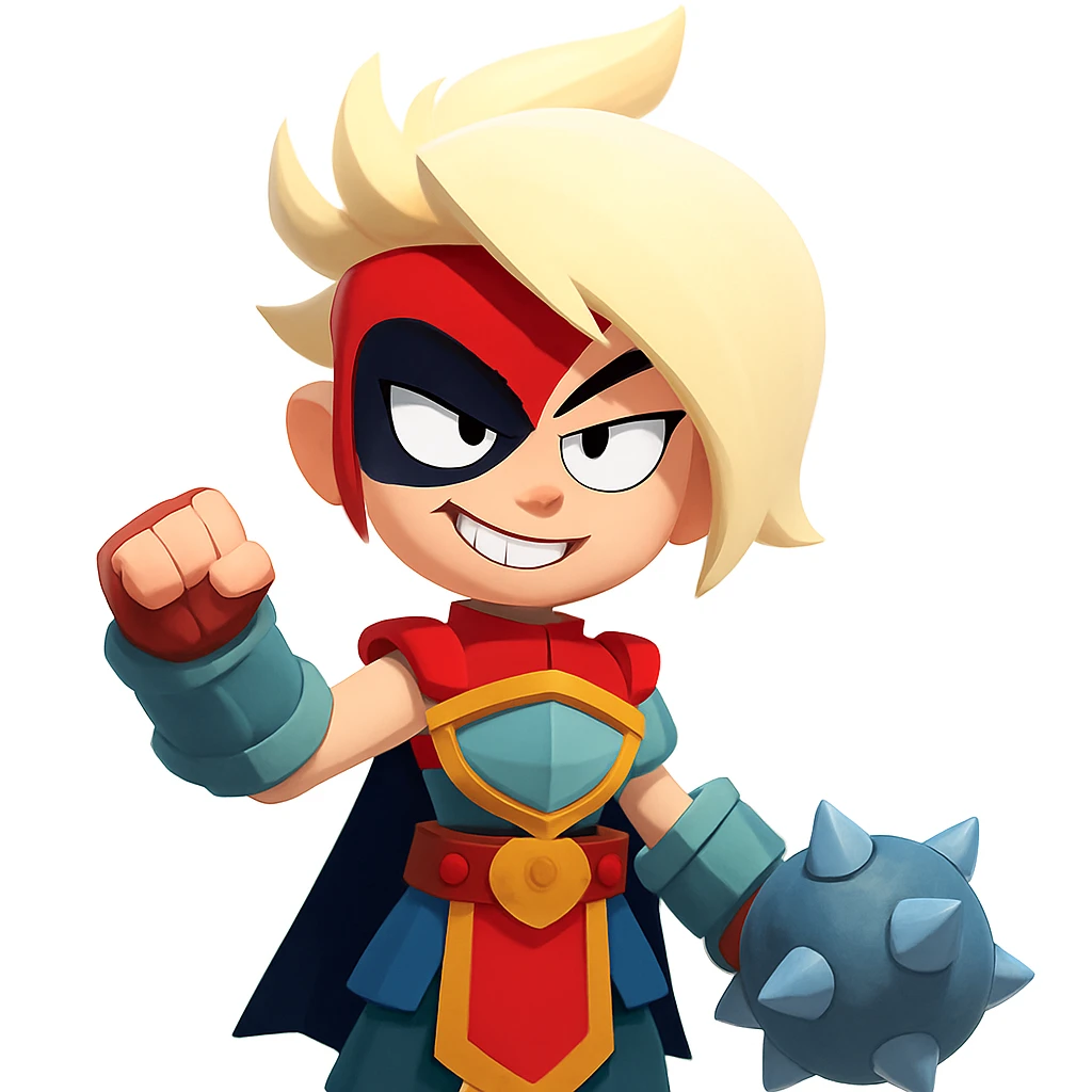 Keep everything exactly the same as the original. Give the character a mischievous expression. Maintain the original style and details. emoji