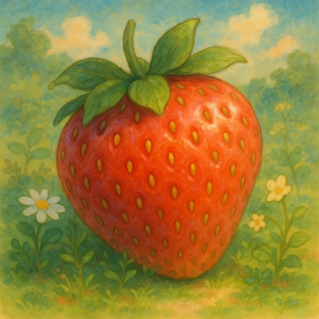 strawberry emoji