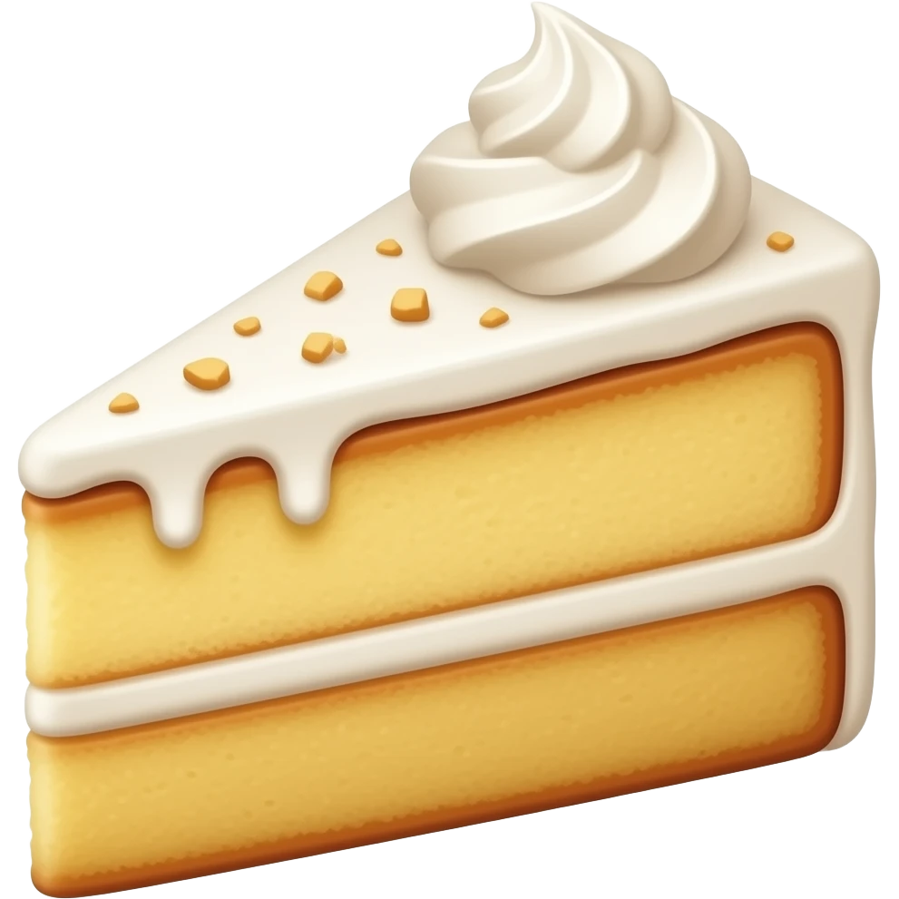 cake slice realistic emoji