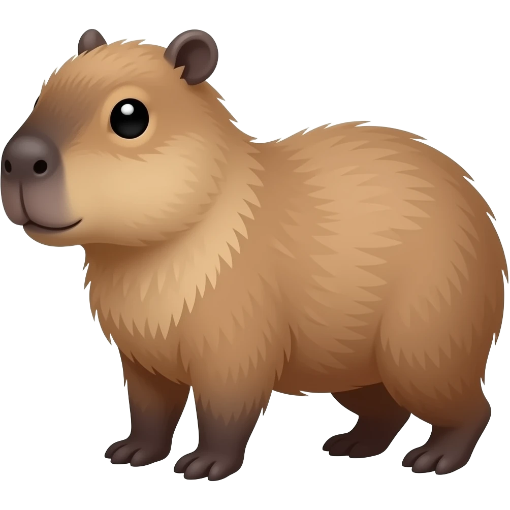 Capybara emoji