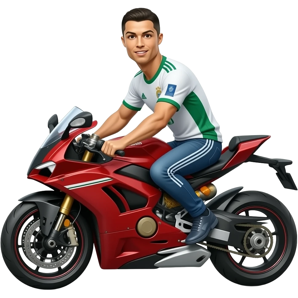 Cristiano ronaldo ride tralalelo tralala emoji