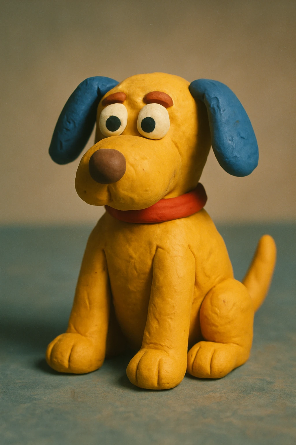 dog in claymation style emoji