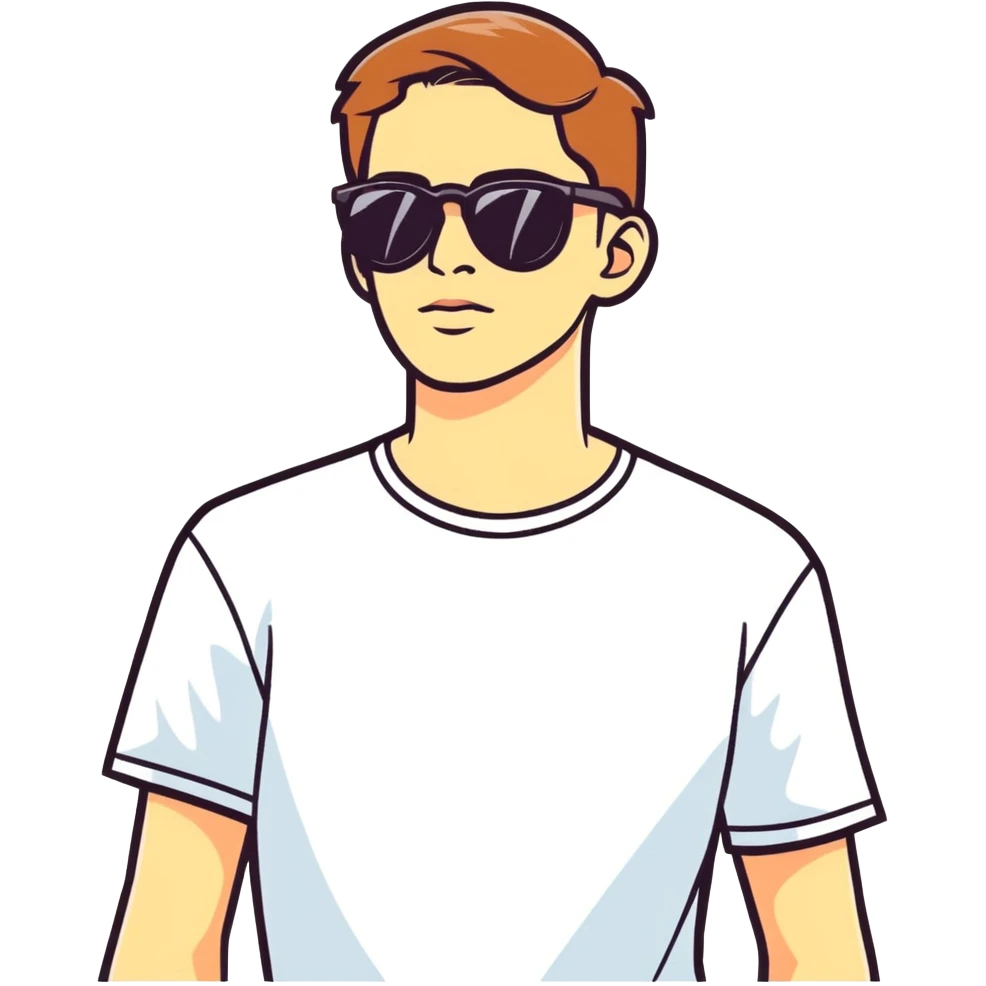 Me with sunglasses emoji