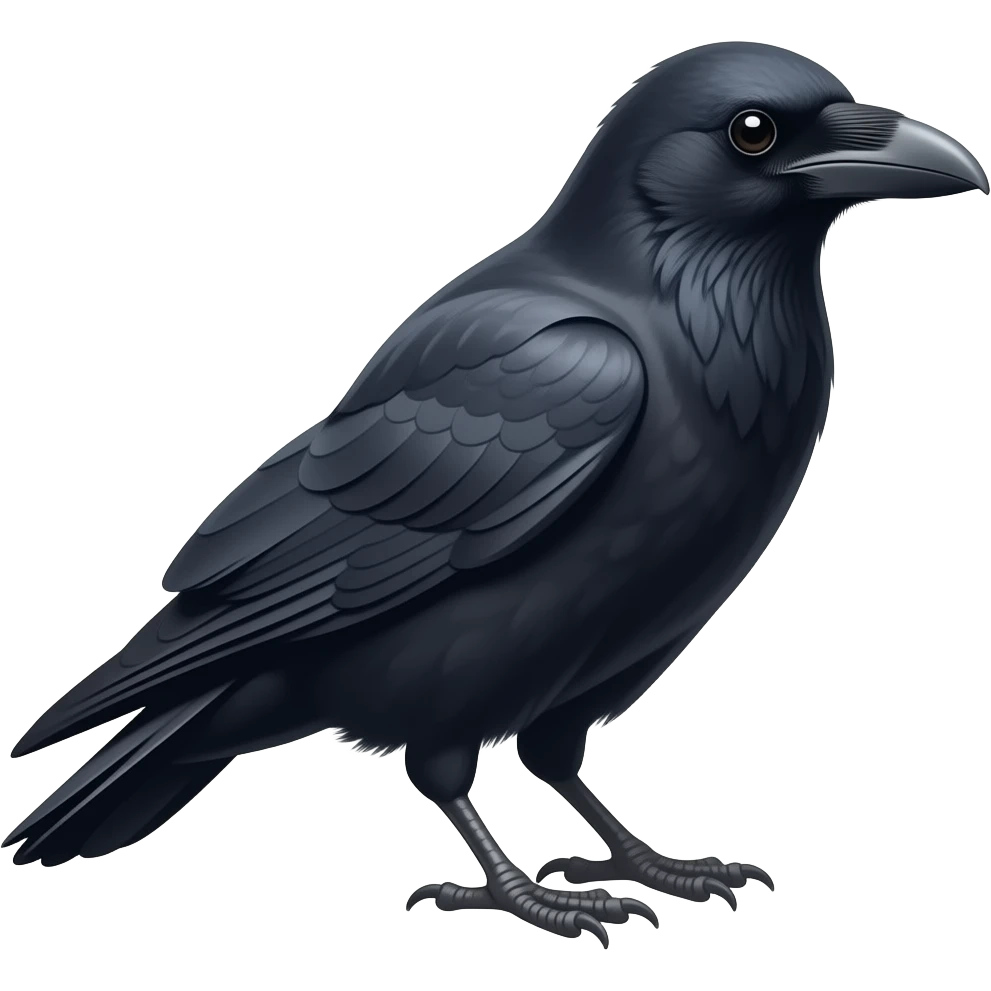 crow emoji