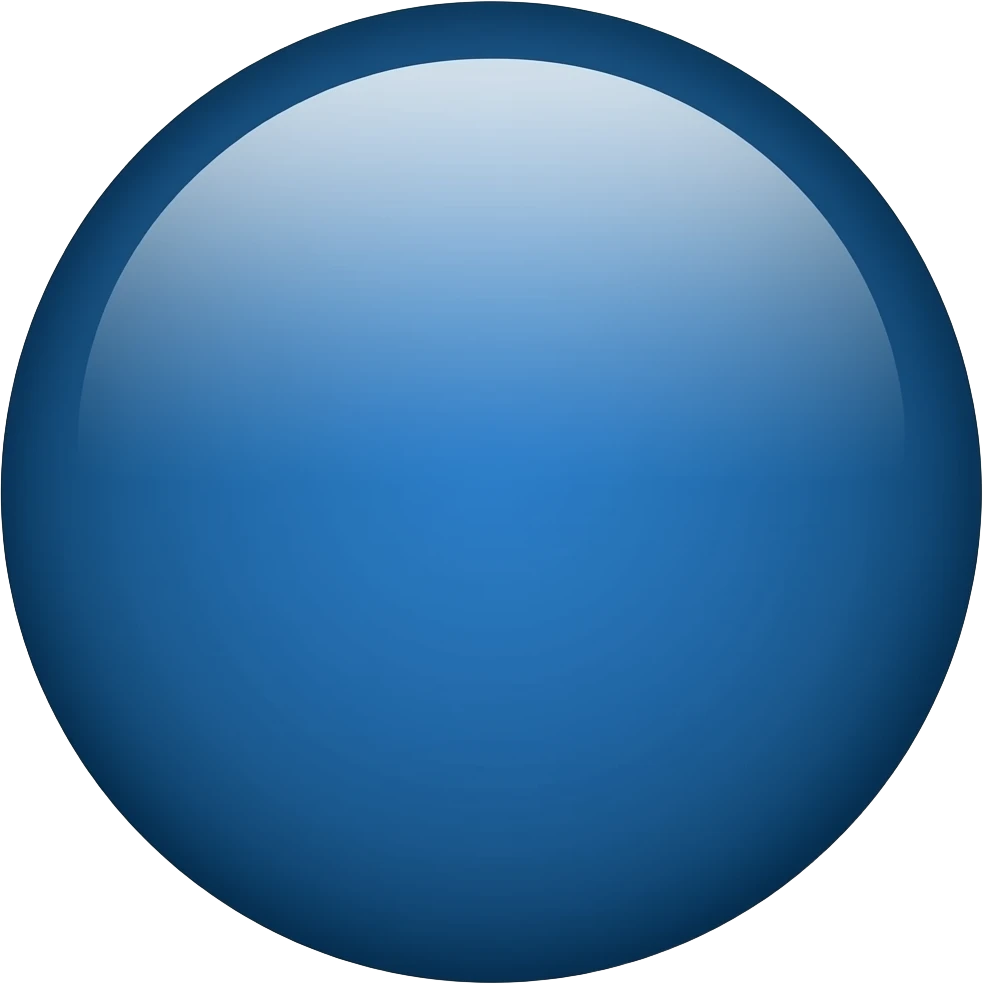 list bullet point emoji, round chape, color Deep blue (#00008B) emoji