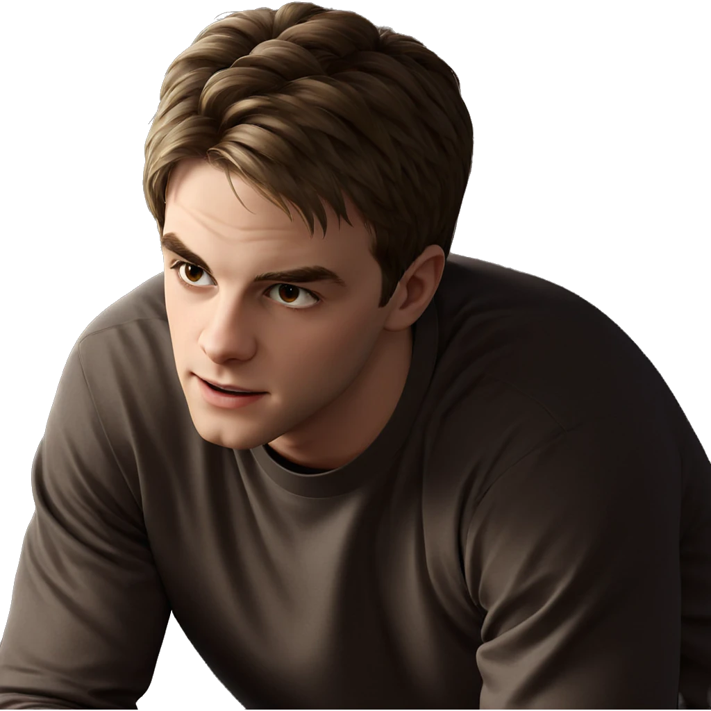 realistic portrait of boy emoji