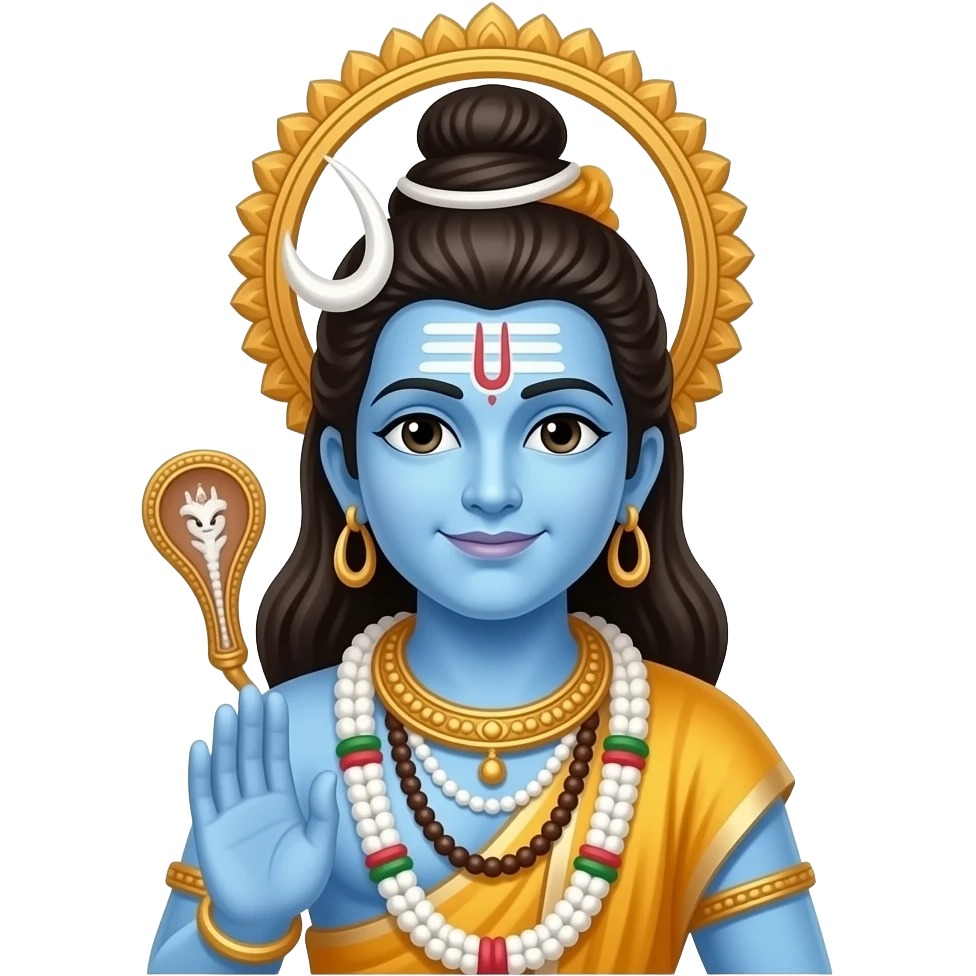 Lord Vishnu emoji
