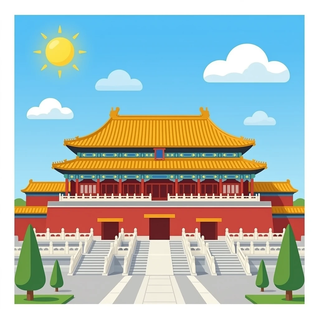 Forbidden city emoji