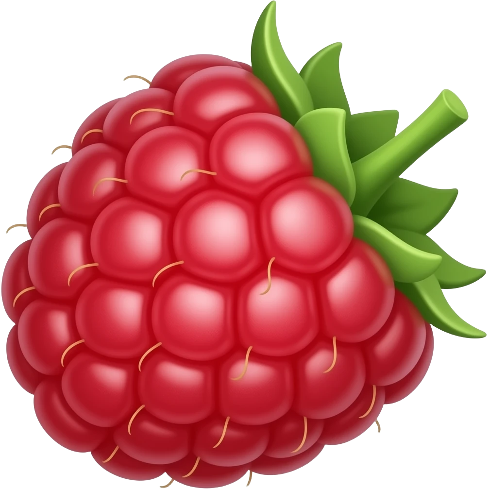 Raspberry emoji