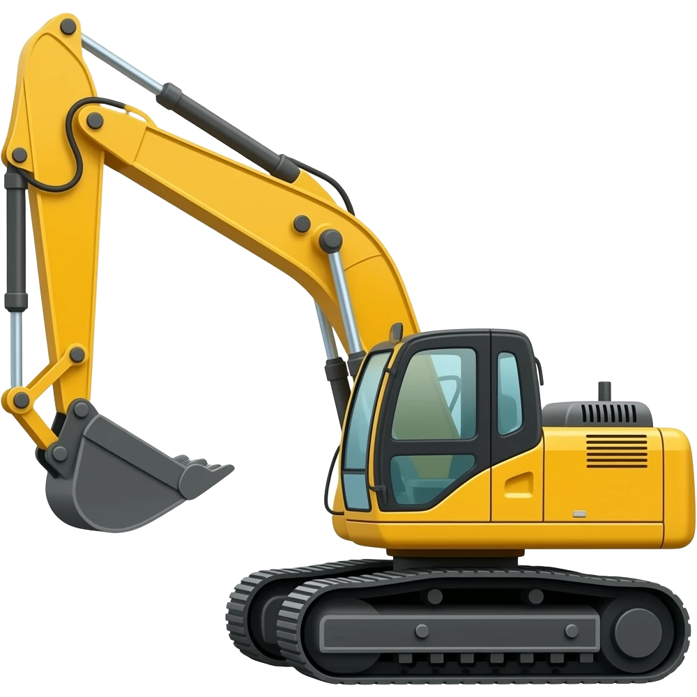 Excavator emoji emoji