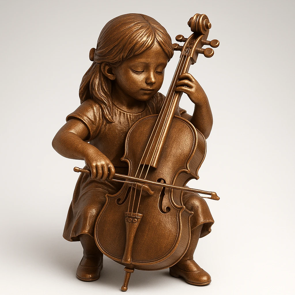 girl playing cello emoji