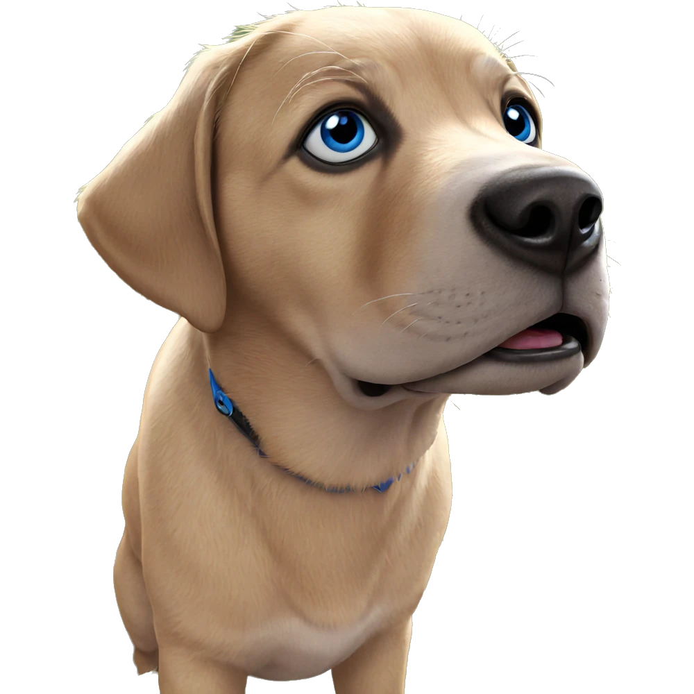 realistic blue eyed animal emoji