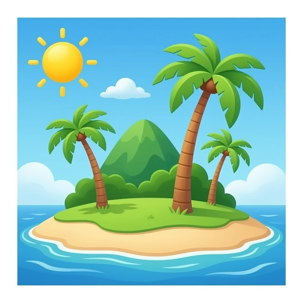 🏝️ emoji