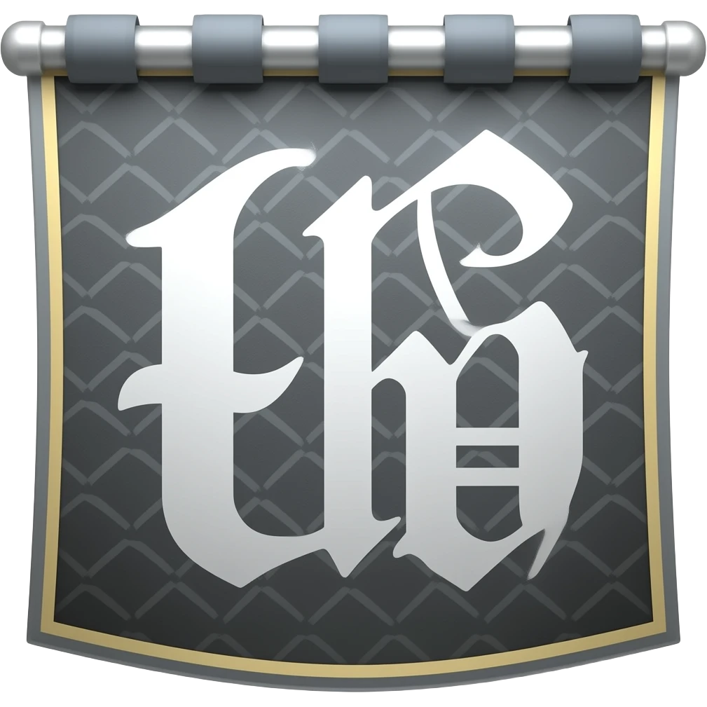 Create the letters T X N Z in a gothic font on a banner that screams badass!!!! emoji