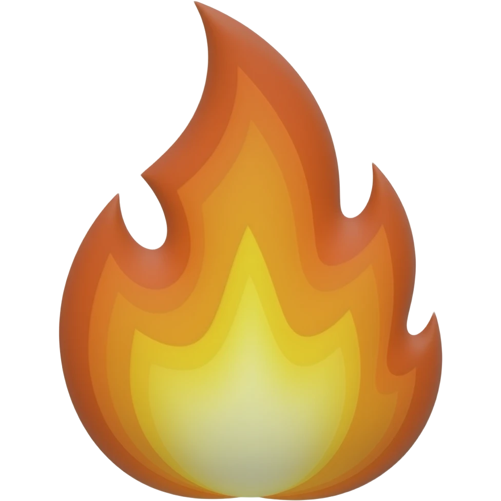 embers without flame emoji