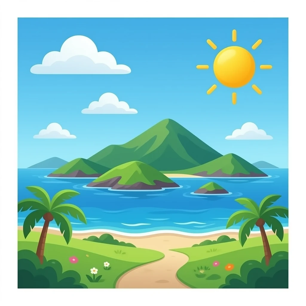 Mayotte island emoji