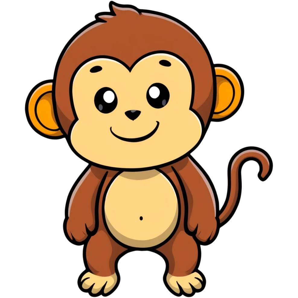 happy monkey emoji