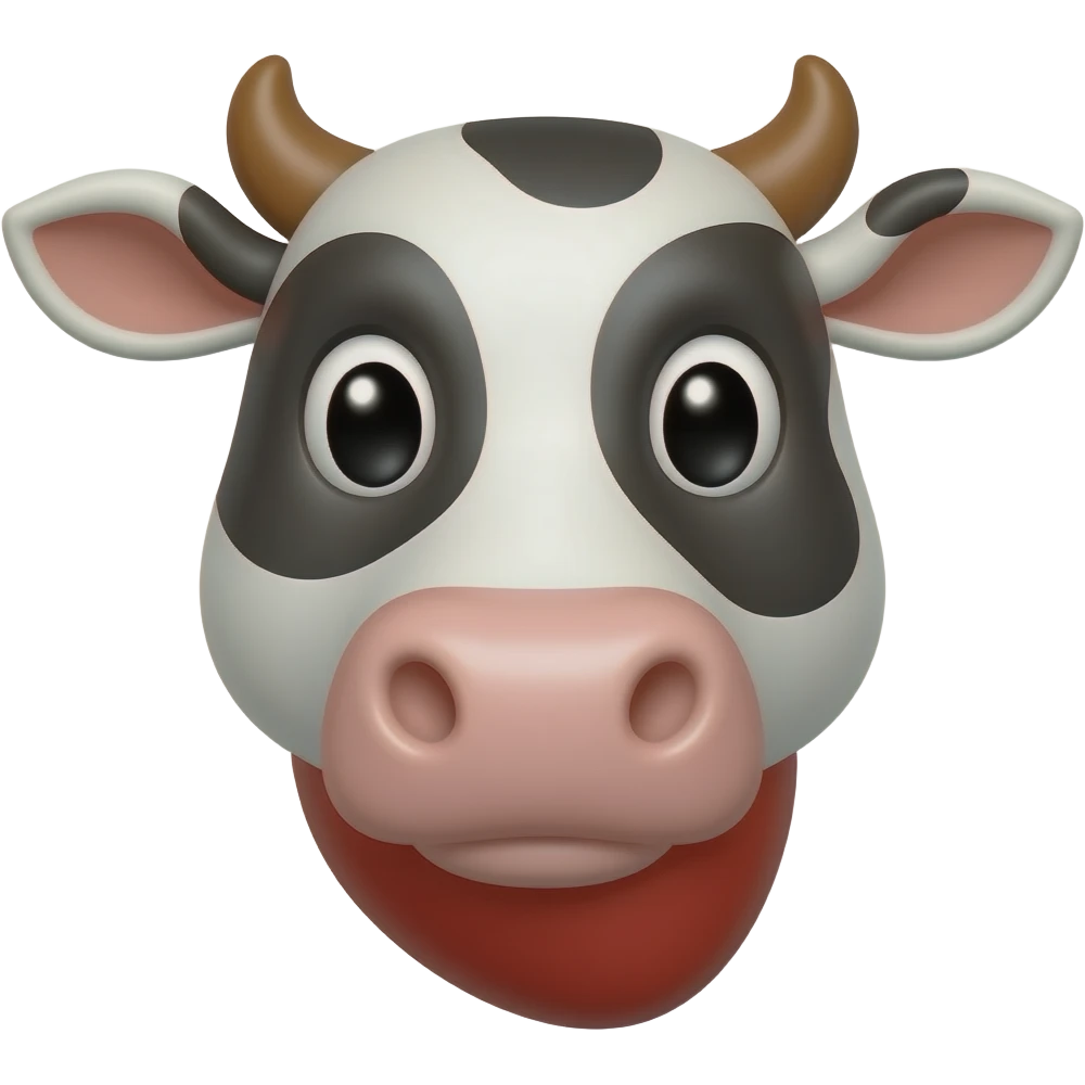 Cow heart emoji