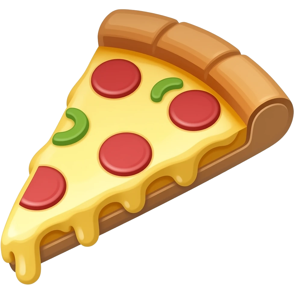 Minecraft pizza emoji