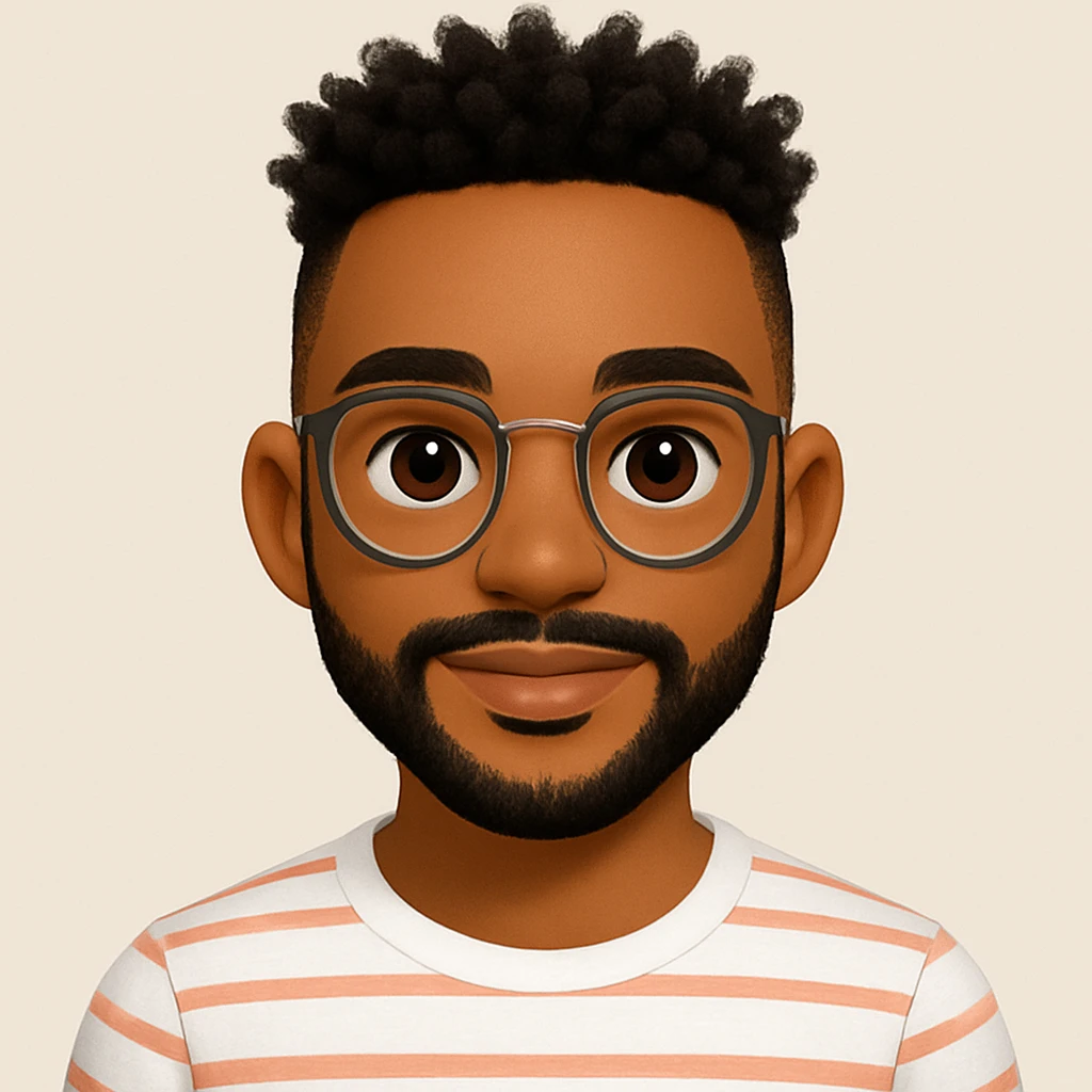 turn the second man in emoji style of the 1st image, match the facial features and clothes  emoji