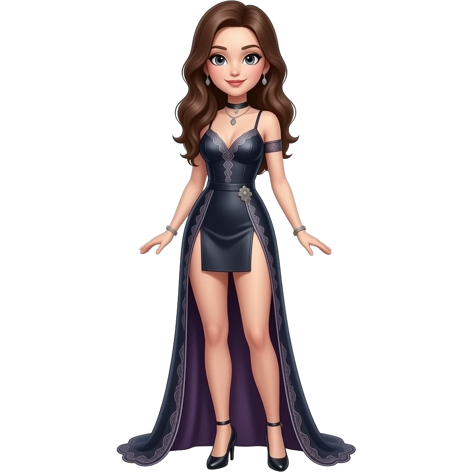 Full  sexy girl body emoji