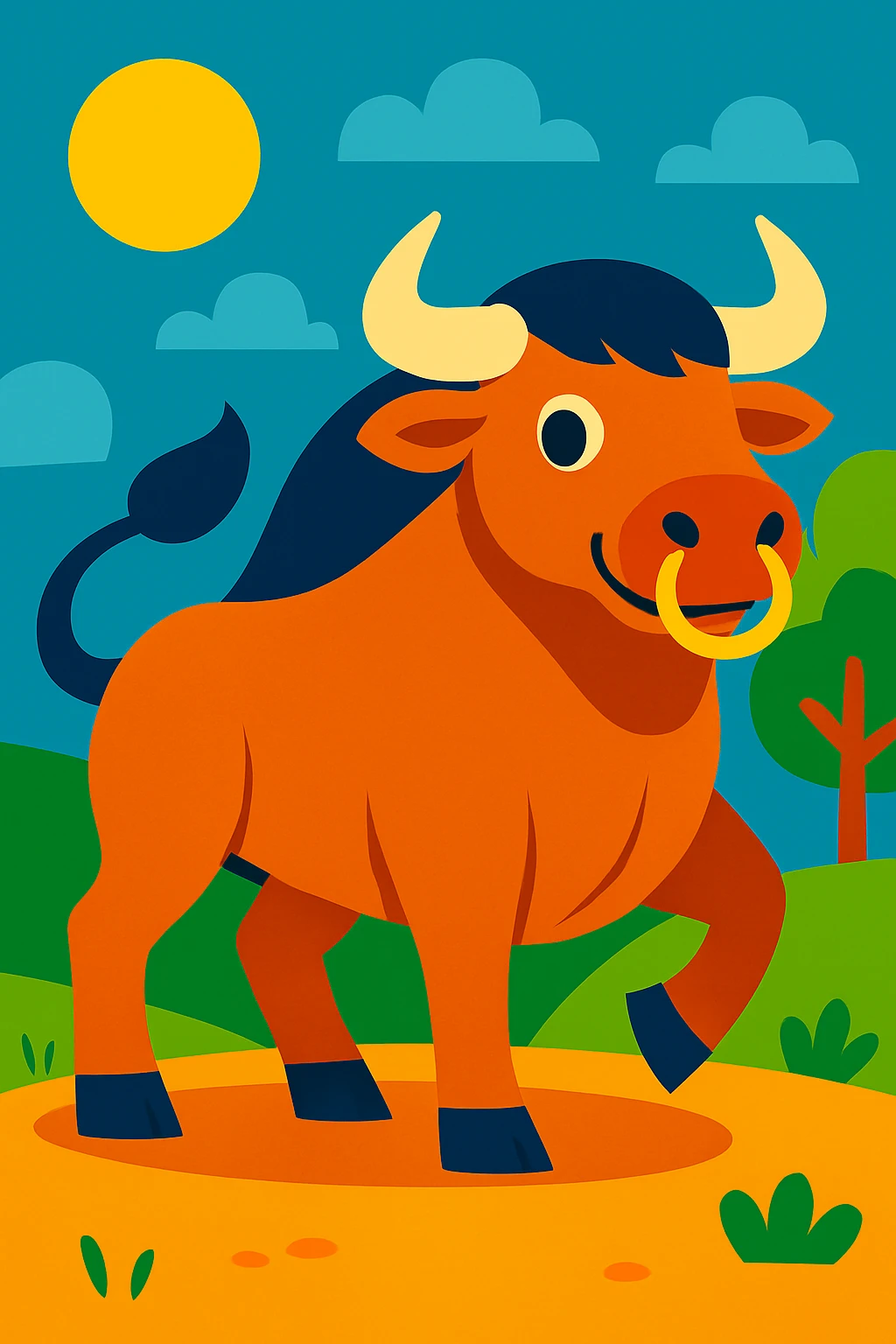 Bull emoji
