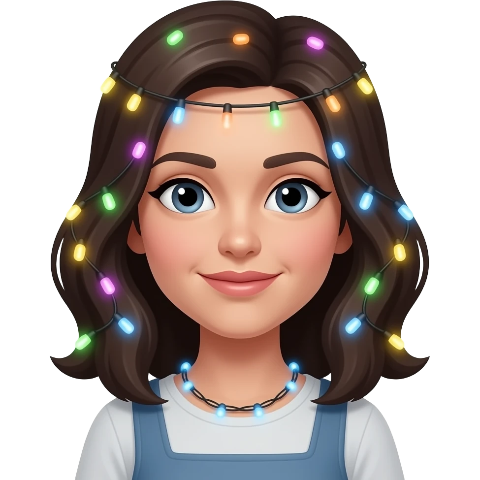 LED light beauty emoji