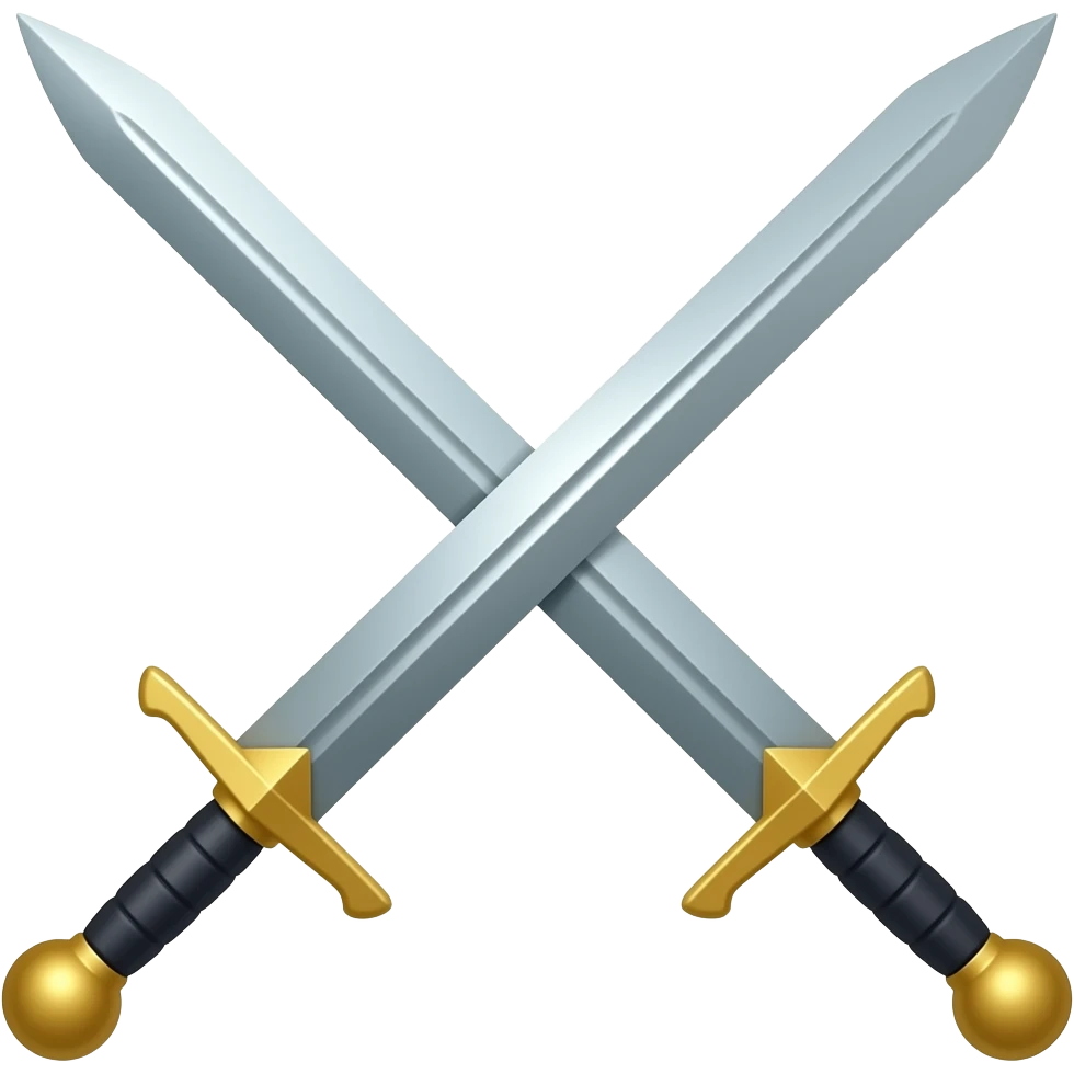 rapier sword emoji