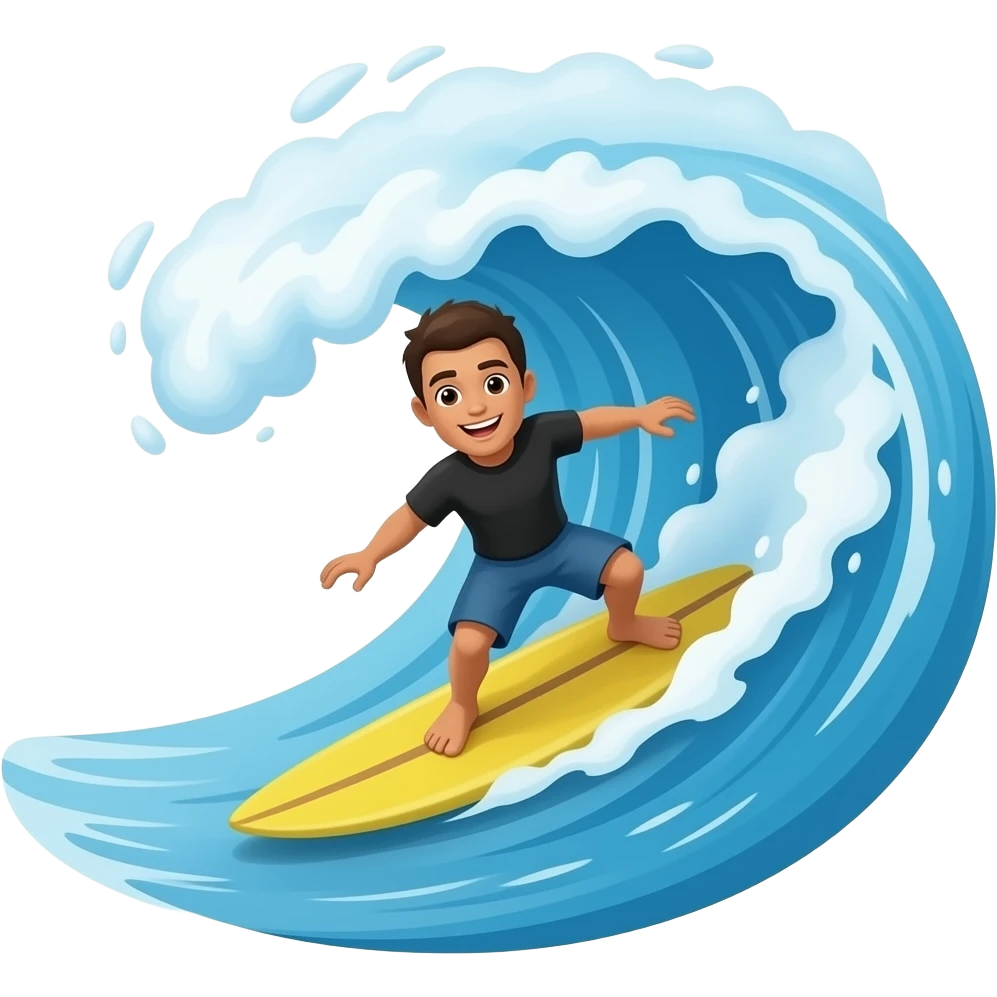 Surfista emoji
