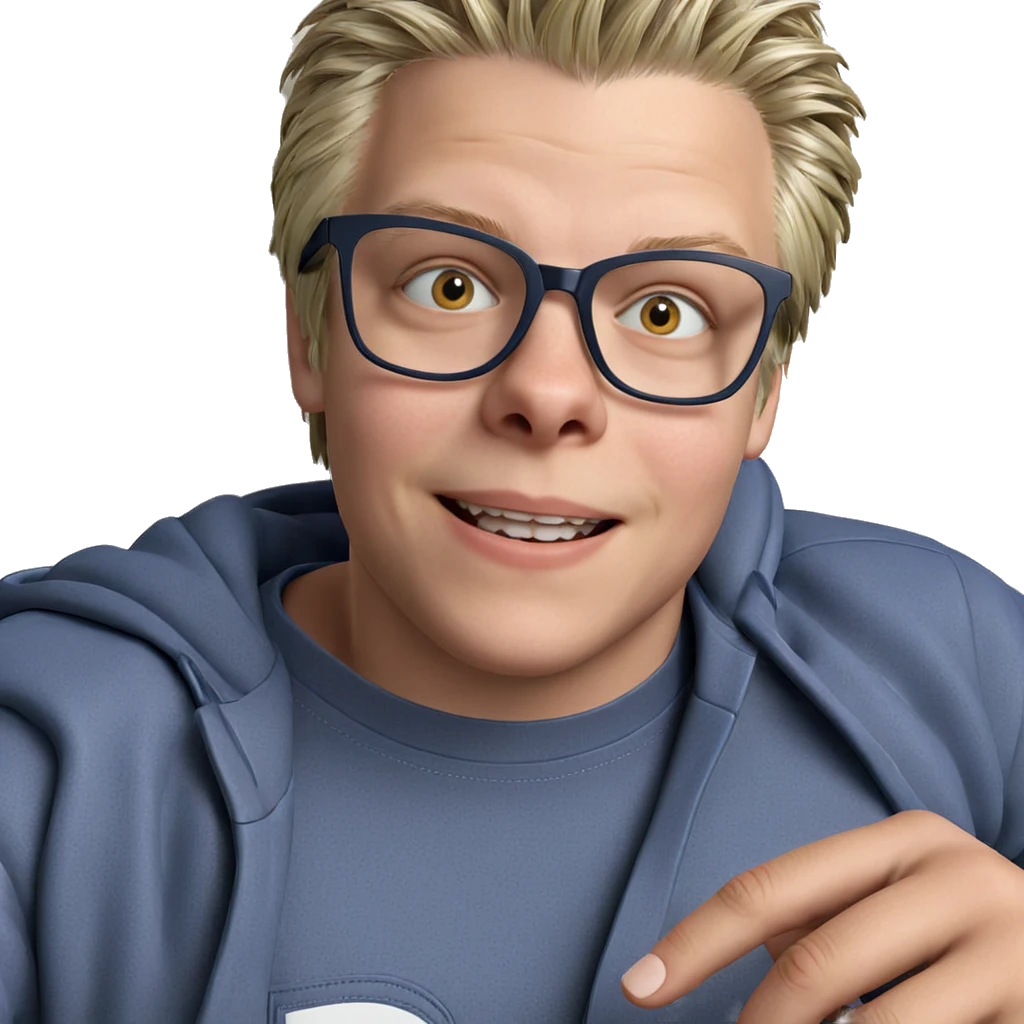smiling boy in a jacket emoji