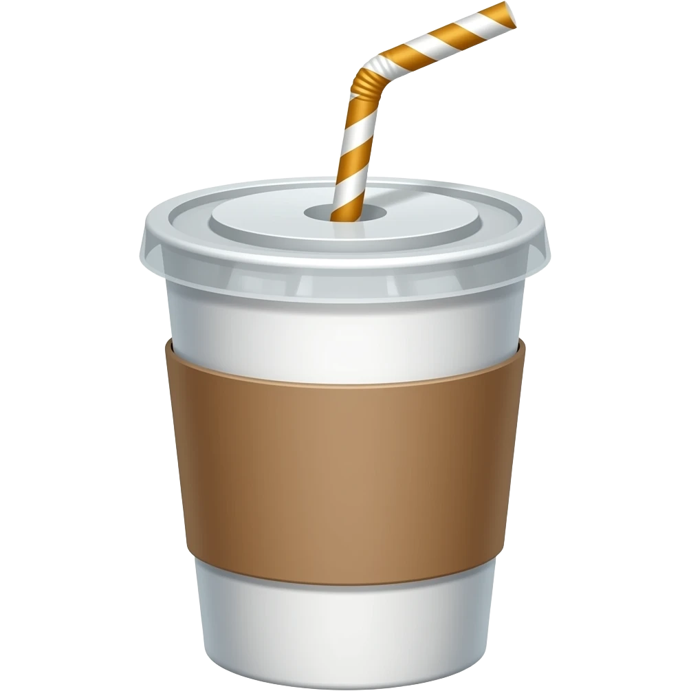 Cup with Straw emoji