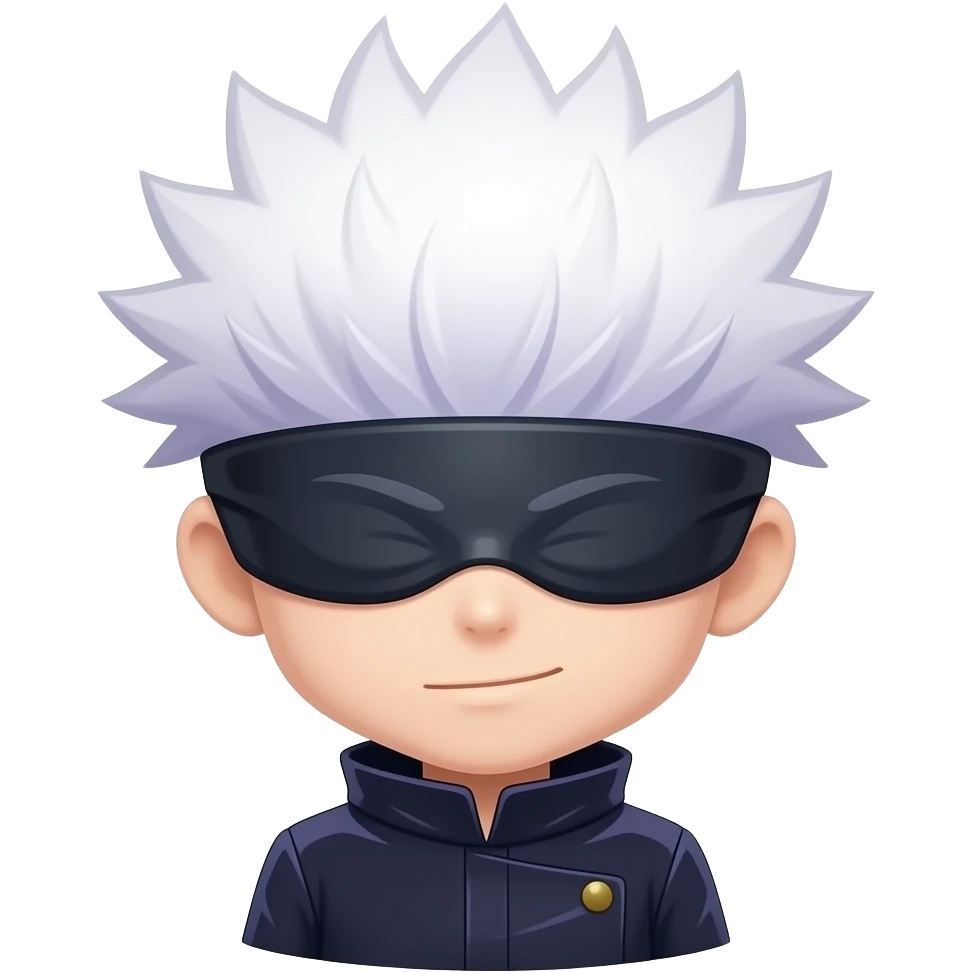 Gojo Satoru cute emoji