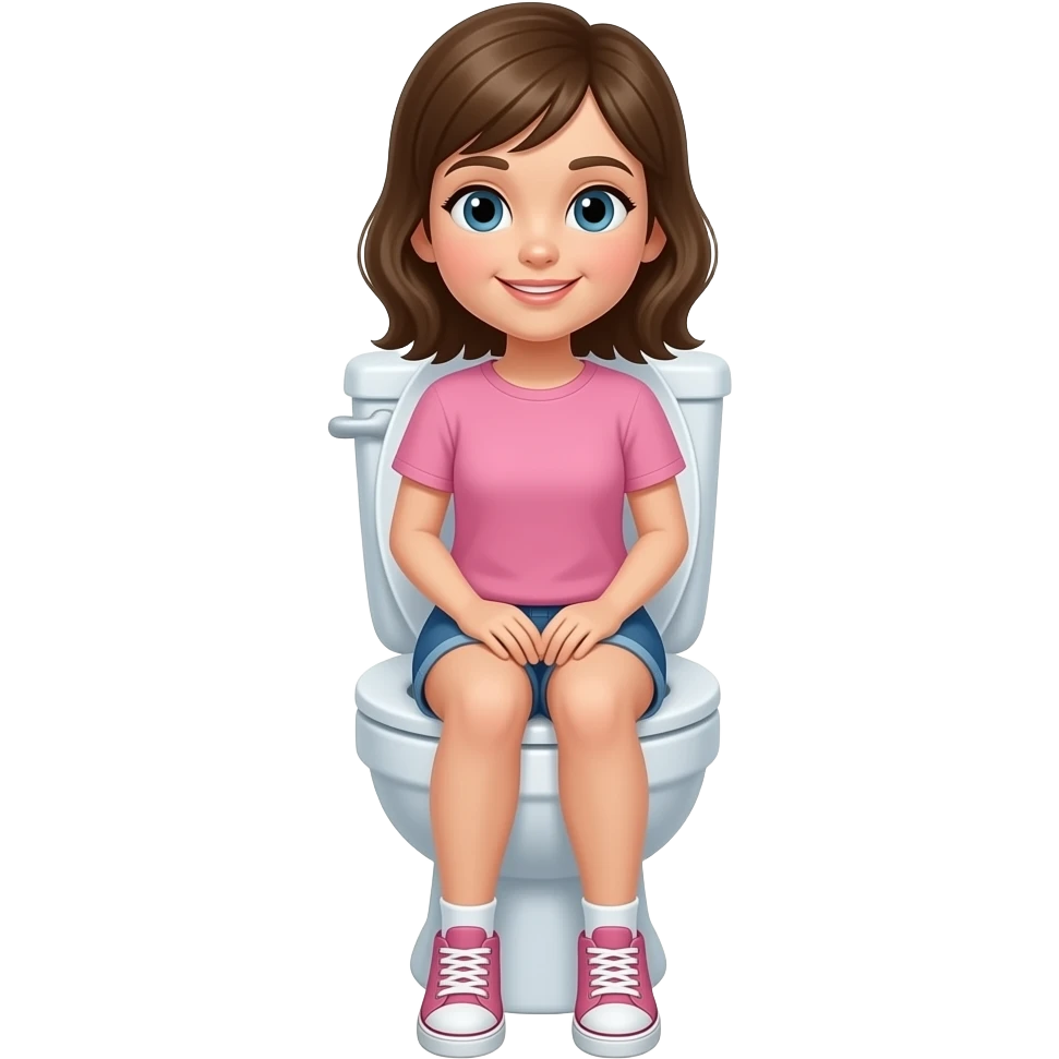 girl  toilet emoji