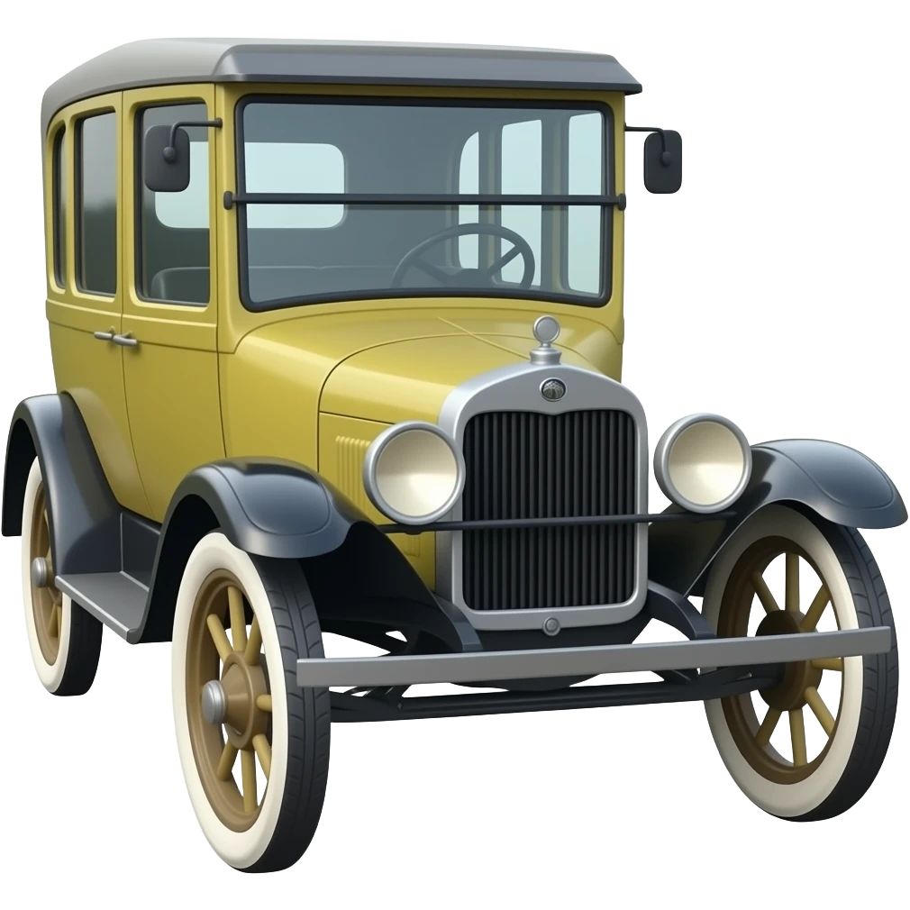 Yürüyen araba eski olsun emoji