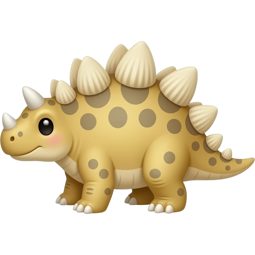 Baby stegosaurus emoji