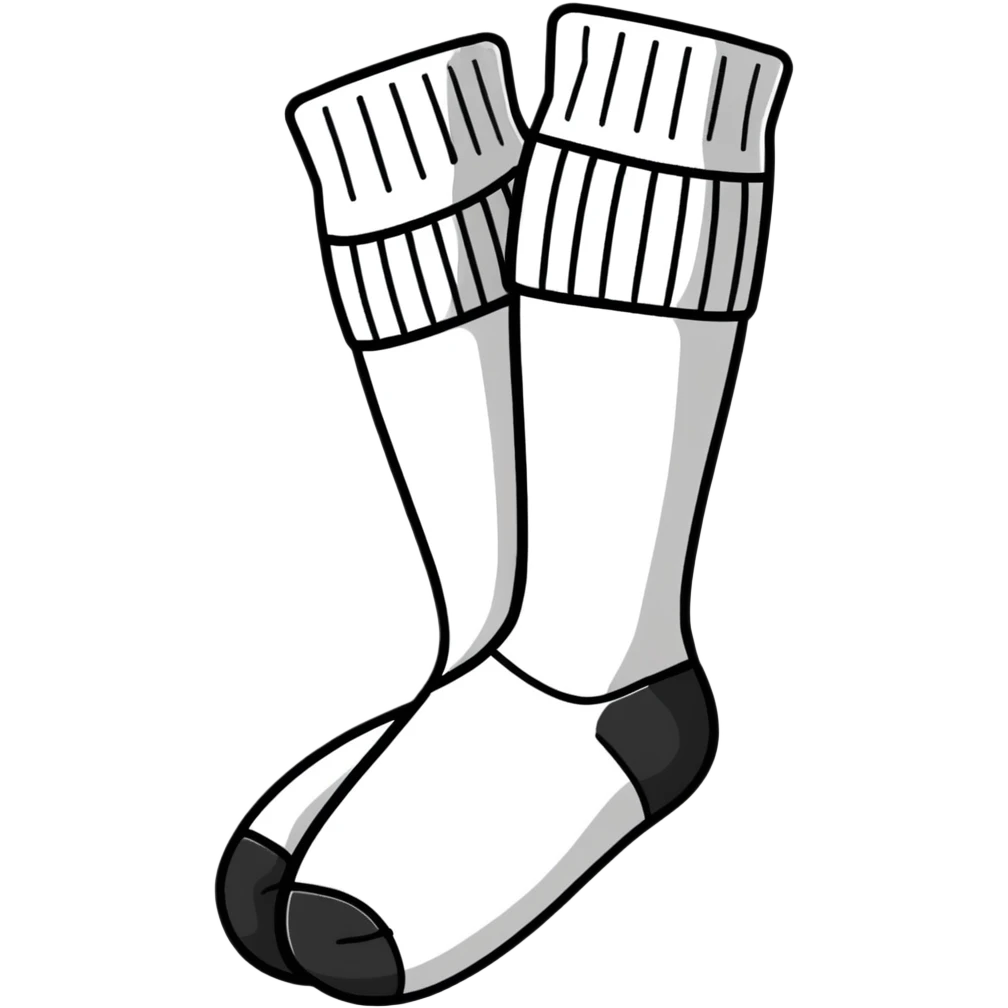 Smelly Black Sock emoji