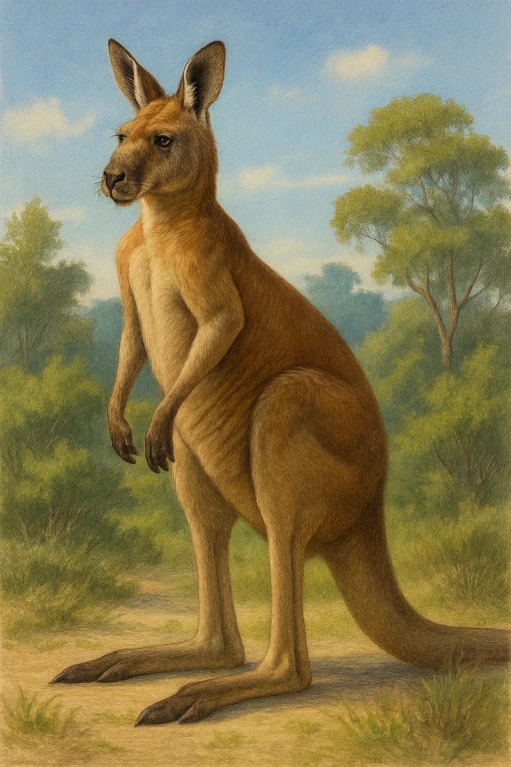 Kangaroo emoji