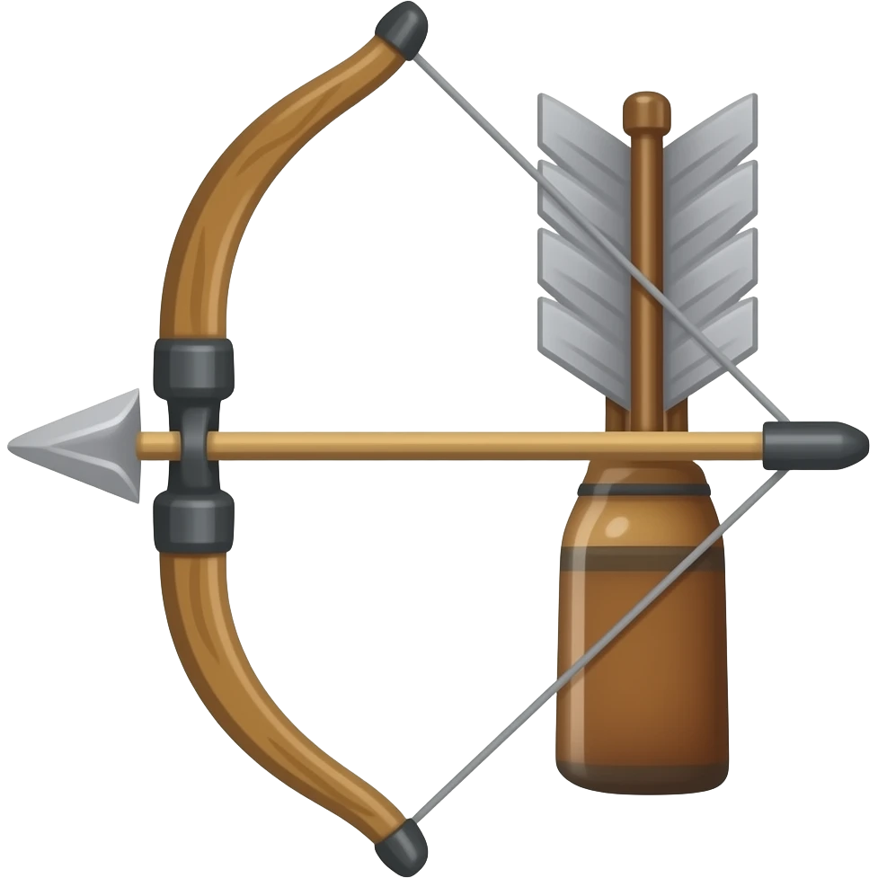 bow and arrow emoji