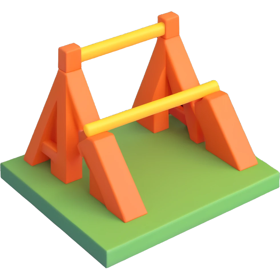obstacle, 3D emoji style emoji