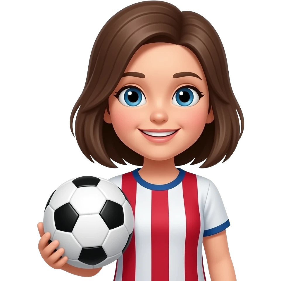 girls soccer ball emoji emoji