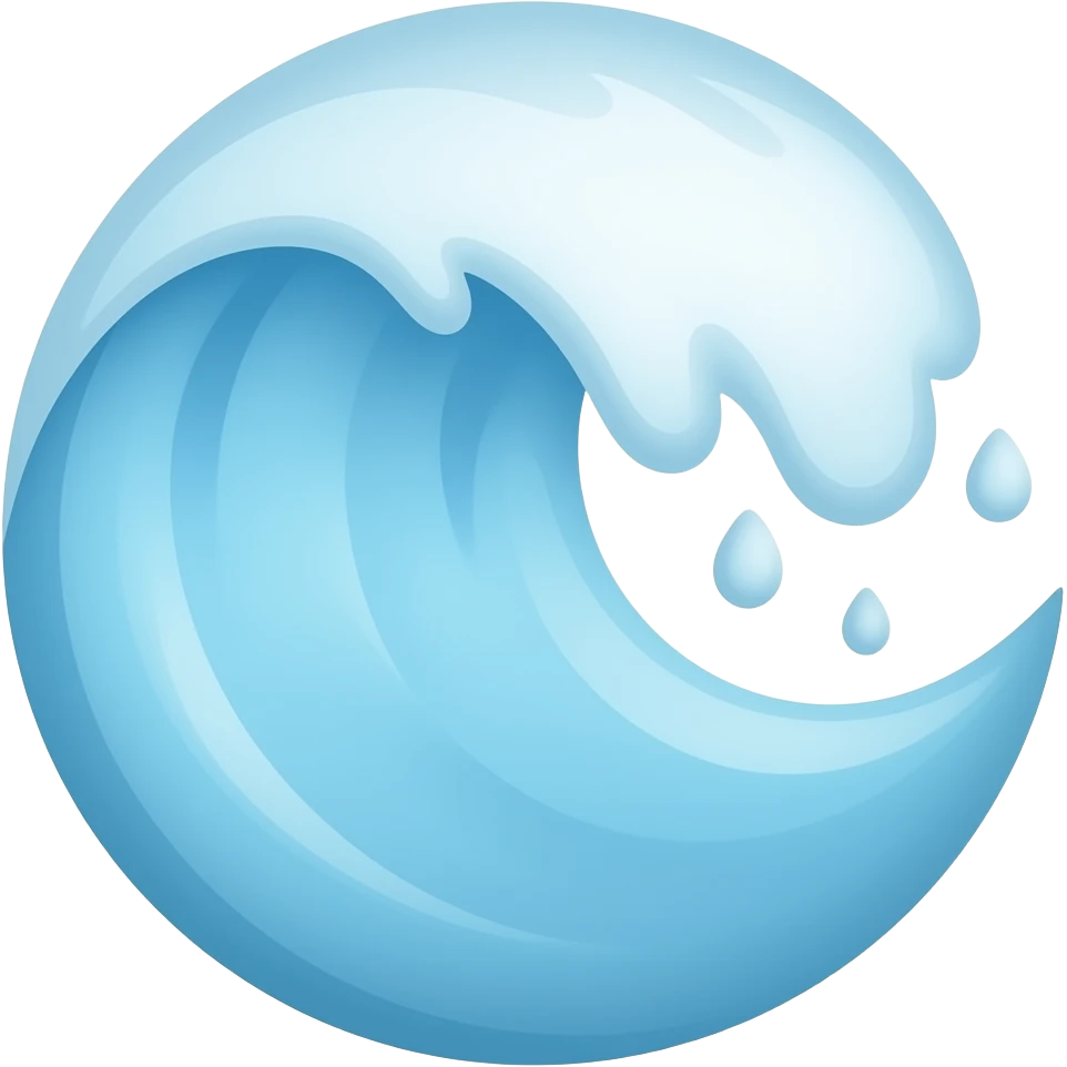 water wave emoji