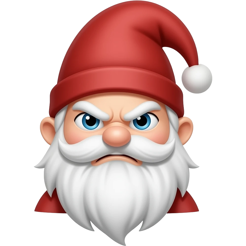 Make it an angry girl gnome with the hat emoji