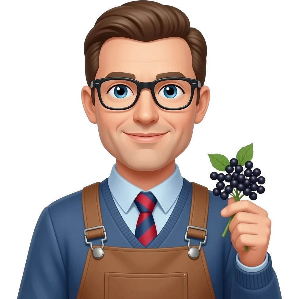 Bobgordonamericanelelderberry emoji