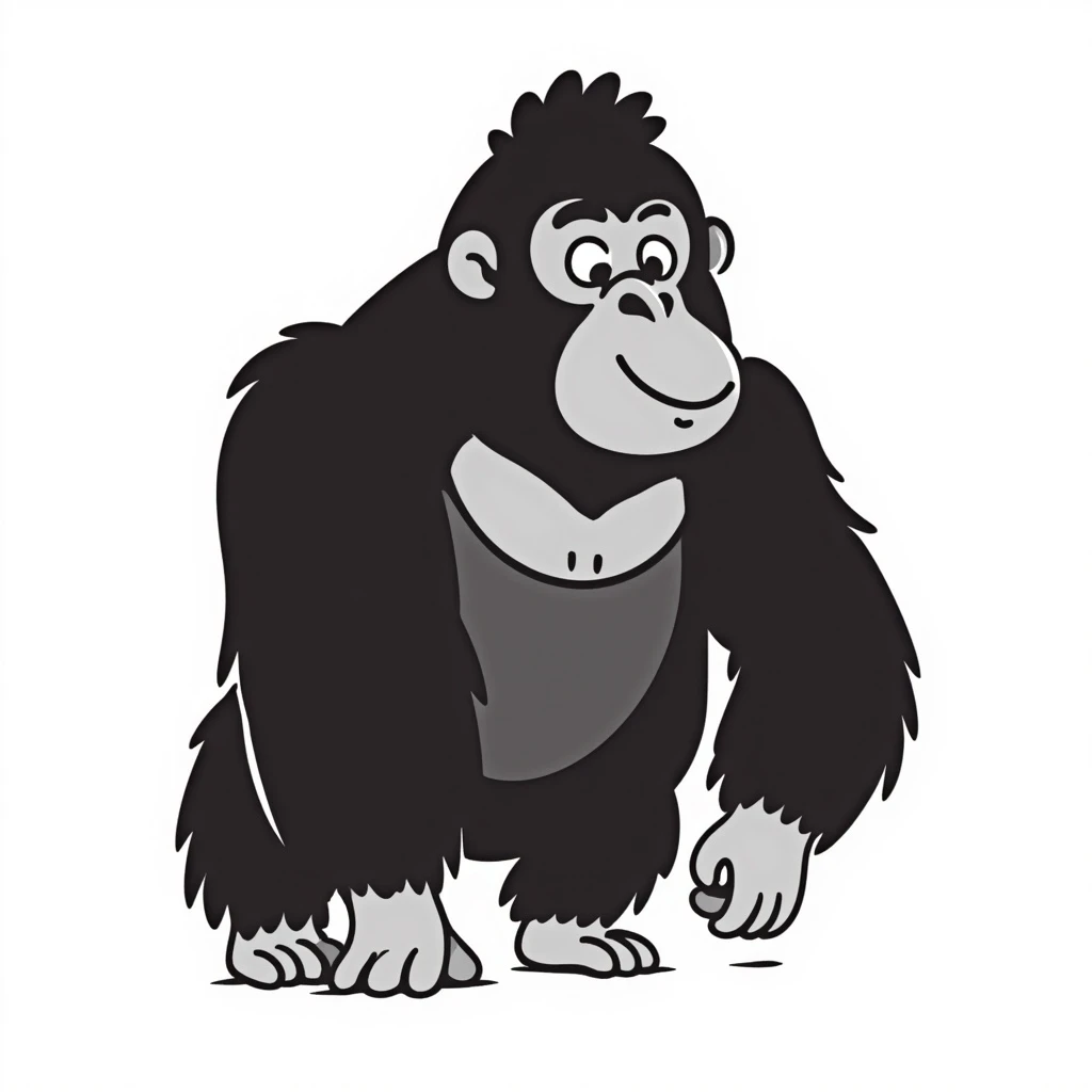 Gorilla emoji