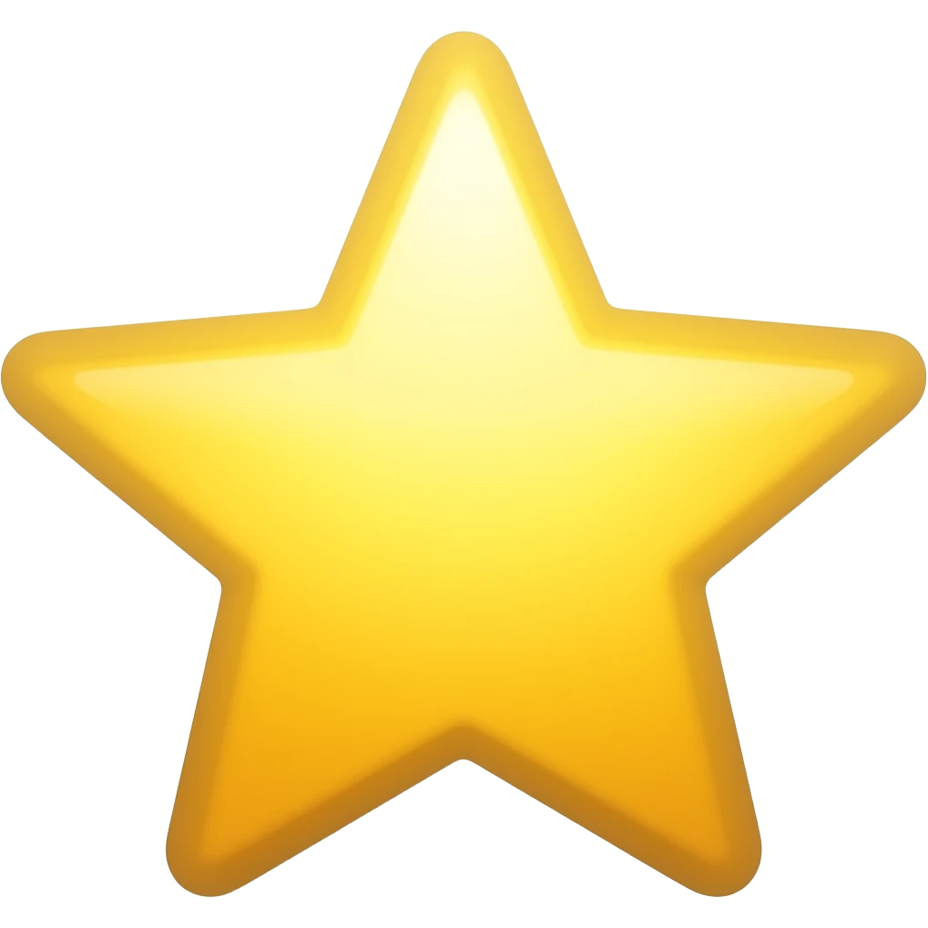 Yellow Star emoji
