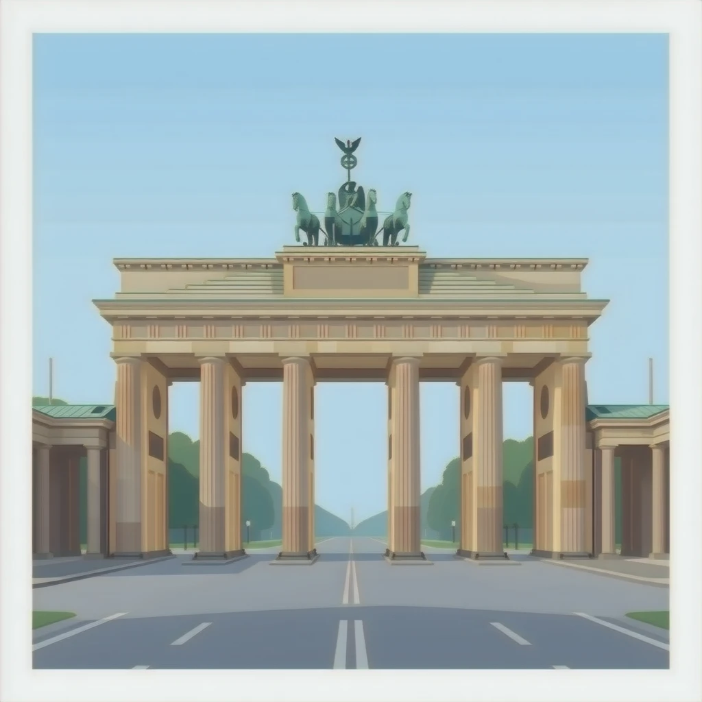 Industrial Age - Brandenburg Gate emoji