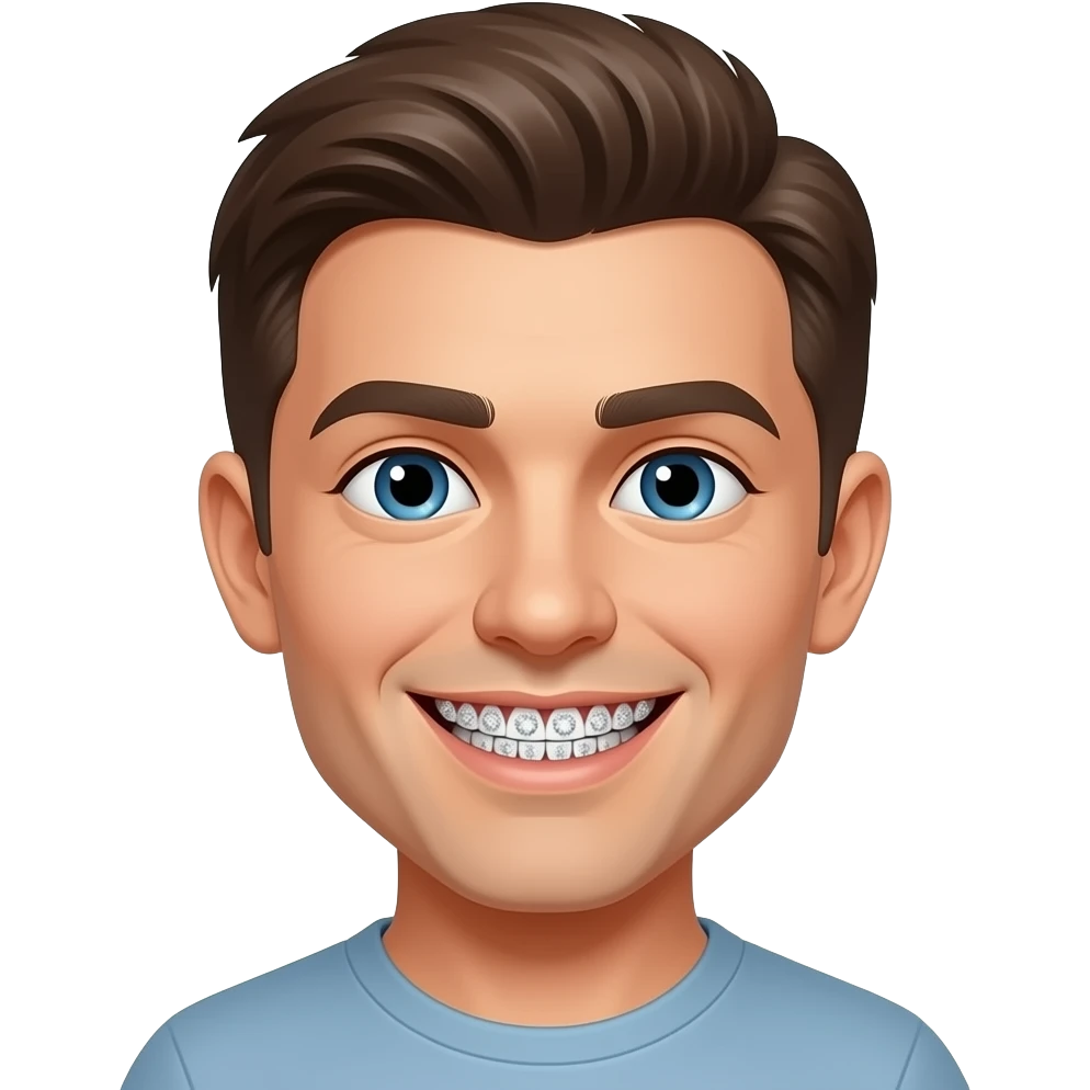 Que todos los dientes tengan diamantes y que brillen más emoji